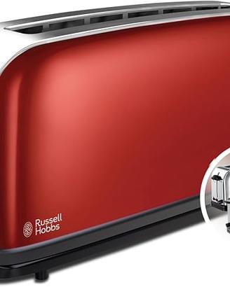 Russell Hobbs 21391-56 Colours Flame Red Tostapane