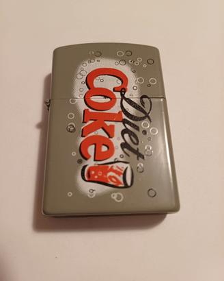 Accendino stile Zippo Diet Coke Vintage