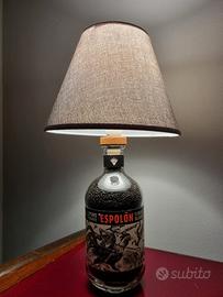 Lampada Artigianale con Bottiglia Tequila Espolon 