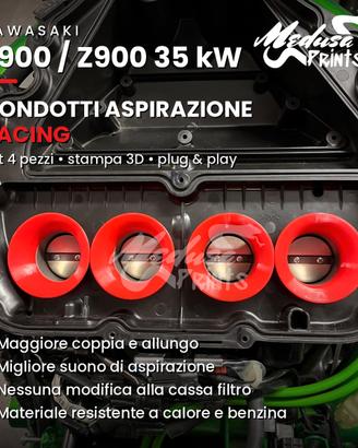 Condotti aspirazione Kawasaki Z900 / Z900 35kw
