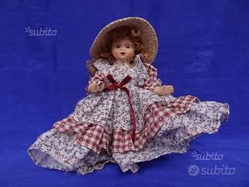 Bambola in porcellana Bisquit