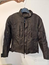 Giacca moto donna e guanti