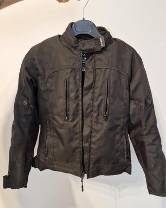 Giacca moto donna e guanti