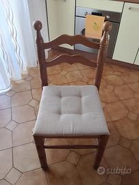 Sedie in legno
