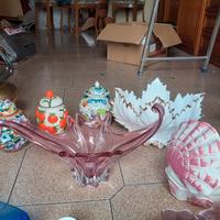 centrotavola in vetro
