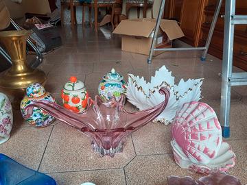 centrotavola in vetro