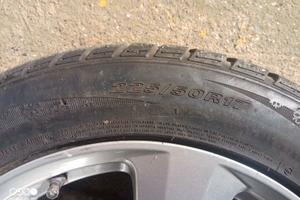 Ruote complete cerchi 17 con gomme invernali