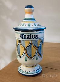 Vaso in ceramica Deruta 