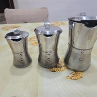 Set 3 Caffettiere Giannina By Giannini  Moka Italy