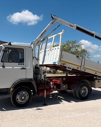 Camion Iveco 65-12 TurboZeta Gru/Rib