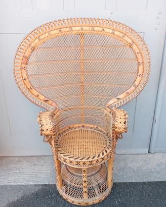 poltrona vimini a Pavone 