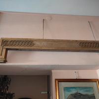 mantovana fregio dorato antico