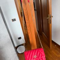 Armani Exchange borsa a tracolla rossa