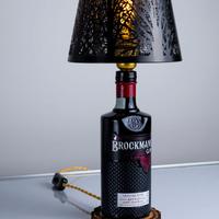 Lampada Artigianale con Bottiglia Brockmans Gin