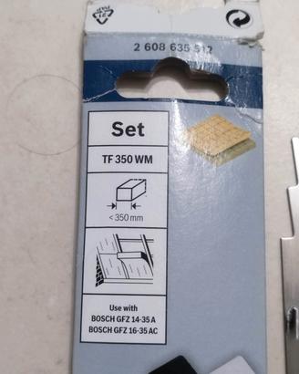 BOSCH SET LAME TF 350  2 PEZZI 