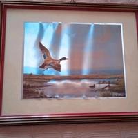 Quadro su lamina iridescente 