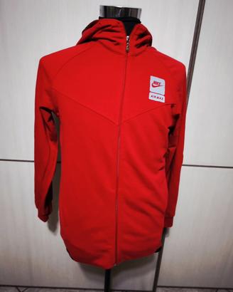 Nike Air Max felpa rossa L 