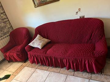 Divano letto + 2 poltrone