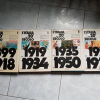 Enciclopedia "l'Italia del XX secolo. 4 volumi.