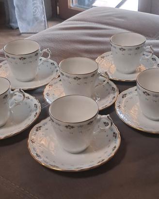 set 6 tazzine caffe linea Capri vecchio Ginori 