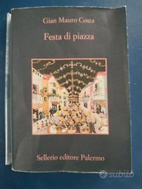 libro festa di piazza sellerio   g,m, costa
