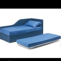 Letto singolo con doppio letto estraibile