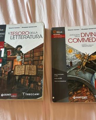 il tesoro della letteratura 1 e divina commedia