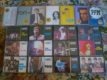 Lotto di 57 Musicassette Originali Rock Pop