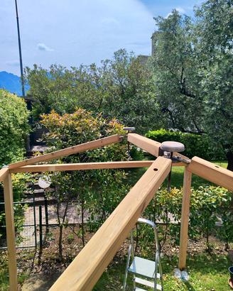 Gazebo appena ricondizionato 