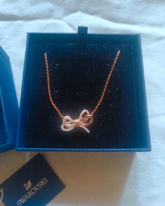 collana Swarovski  lifelong bow