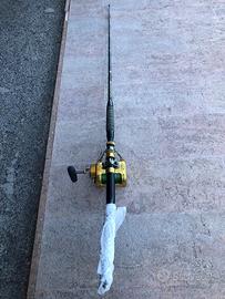 Canna da pesca da altura con mulinello