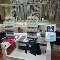 Ricamatrice Effeci 1202 H due teste