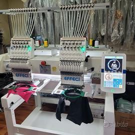 Ricamatrice Effeci 1202 H due teste