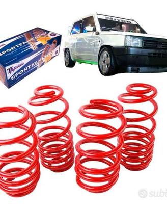 4 Molle Sportive Sportivi FIAT PANDA 141A -40/40mm