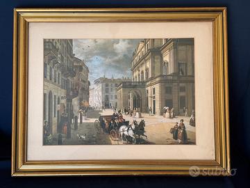 A. Inganni - La Facciata Del Teatro Alla Scala