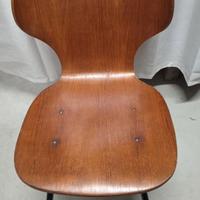 Sedia mod. LULLI design Carlo Ratti Anni 50 ILC
