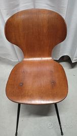 Sedia mod. LULLI design Carlo Ratti Anni 50 ILC