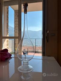 Bottiglia in vetro soffiato