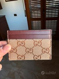Portacarte Gucci Ophidia Marrone