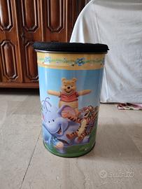 Contenitore per giocattoli in latta Winnie the Poo