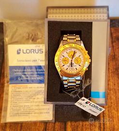 orologio Lorus watch ceonografo, timer,sveglia,fus