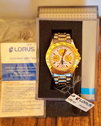 orologio Lorus watch ceonografo, timer,sveglia,fus
