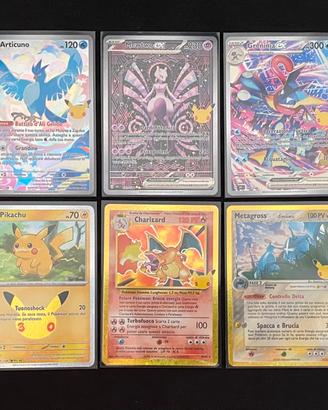 Lotto Carte Pokémon 30th anniversary