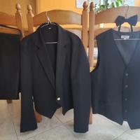 Divisa cameriere 3 pezzi  tg M/44 nera