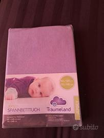 lenzuola da sotto con angoli nuove