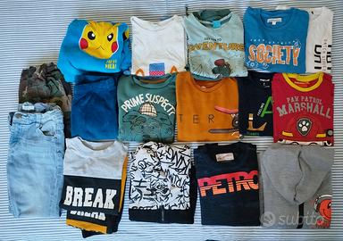 STOCK BIMBO DA 116 cm  A 128 cm