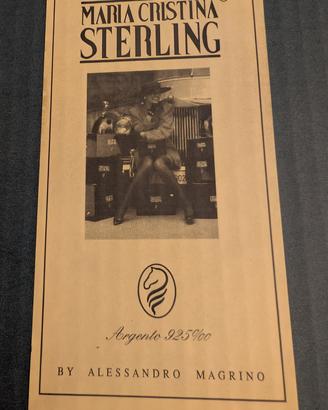 Calici Maria Cristina Sterling argento 925 