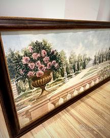 Quadri villa con fiori