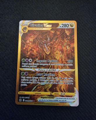 pokemon  ghiratina v astro ultra rara