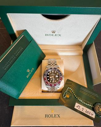 Rolex GMT Master 2.  126710BLRO